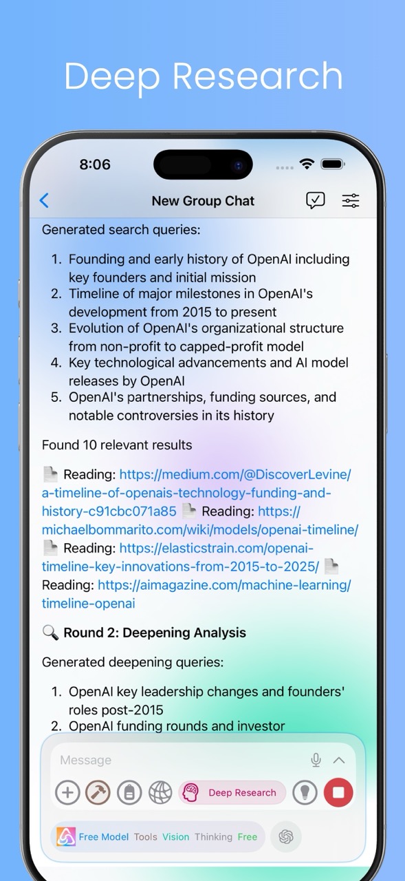 LM Station app screenshot 4 – vision and image analysis